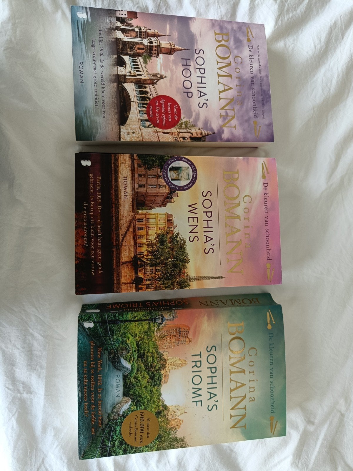 Corina Bomann - Sophia's hoop 3 delen, Boeken, Ophalen, Zo goed als nieuw, Corina Bomann