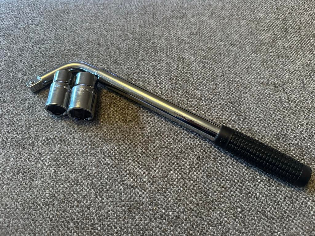 Wielmoersleutel moersleutel 17mm 19mm 21mm 23mm, Ophalen of Verzenden, Zo goed als nieuw