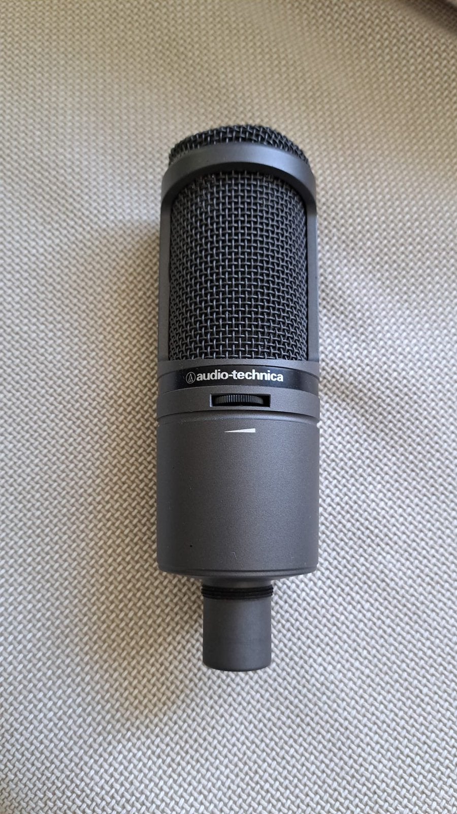 Audio Technica AT2020 Microfoon, Ophalen of Verzenden, Gebruikt, Studiomicrofoon