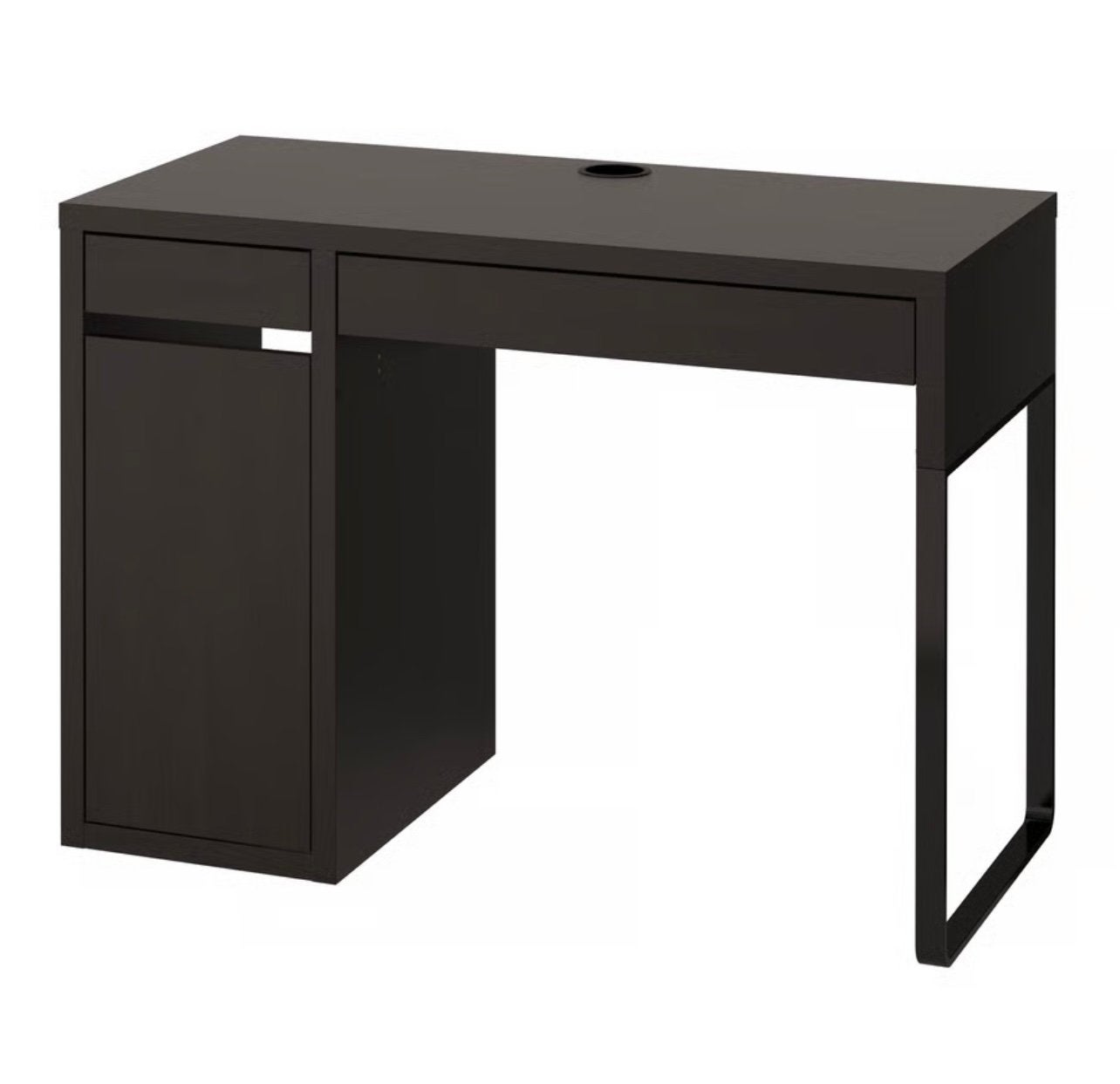 Ikea bureau zwart (Micke), Ophalen, Zo goed als nieuw