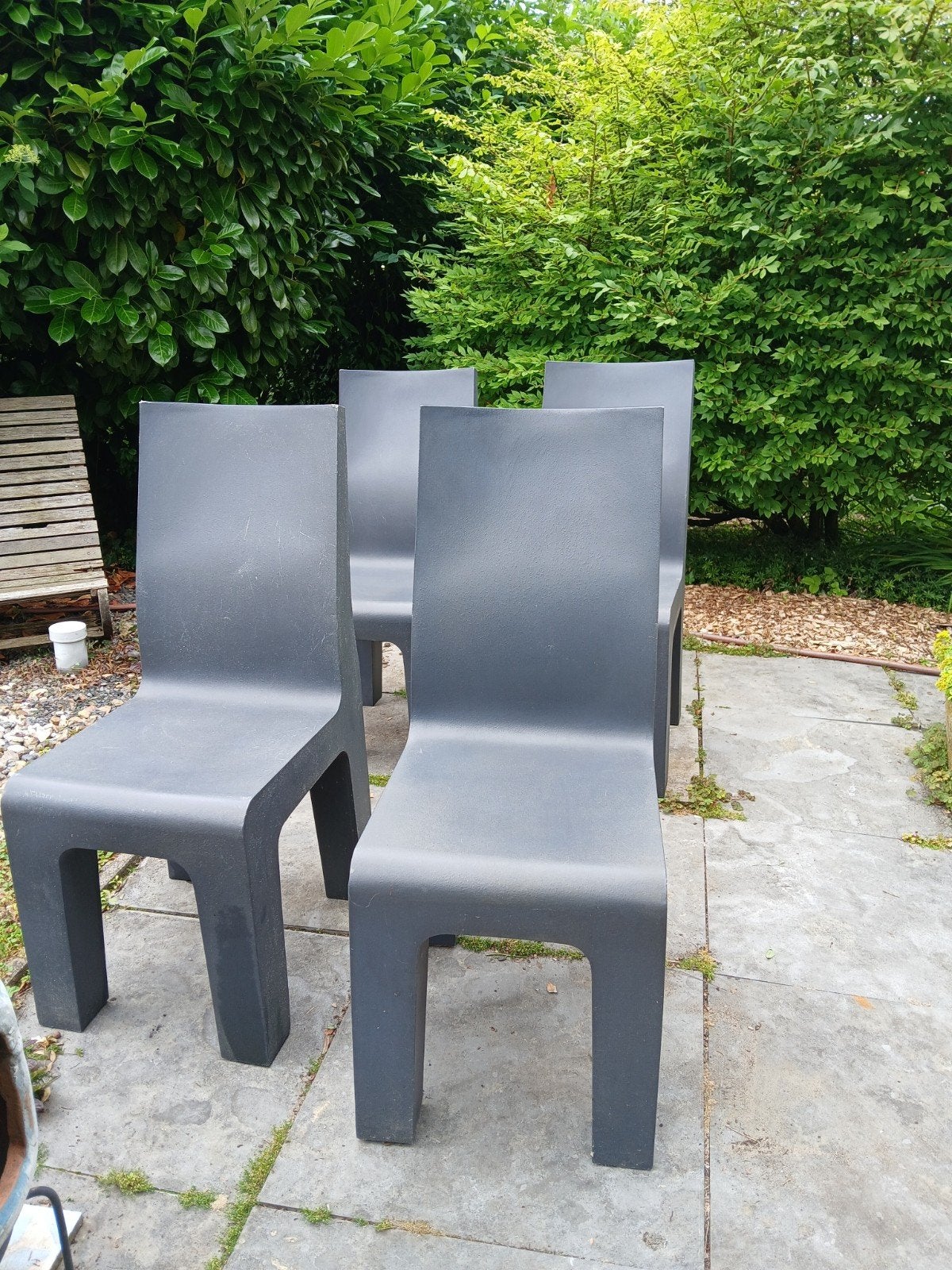 Richard Hutten Centraal Museum Stoelen (4 stuks), Huis en Inrichting, Ophalen, Kunststof, Gebruikt, Vier
