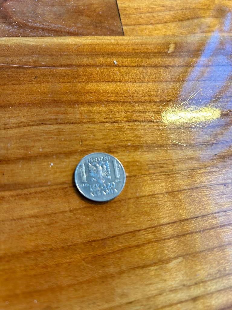 Albania O,20 lek 1940 prachtig, Ophalen of Verzenden, Overige landen