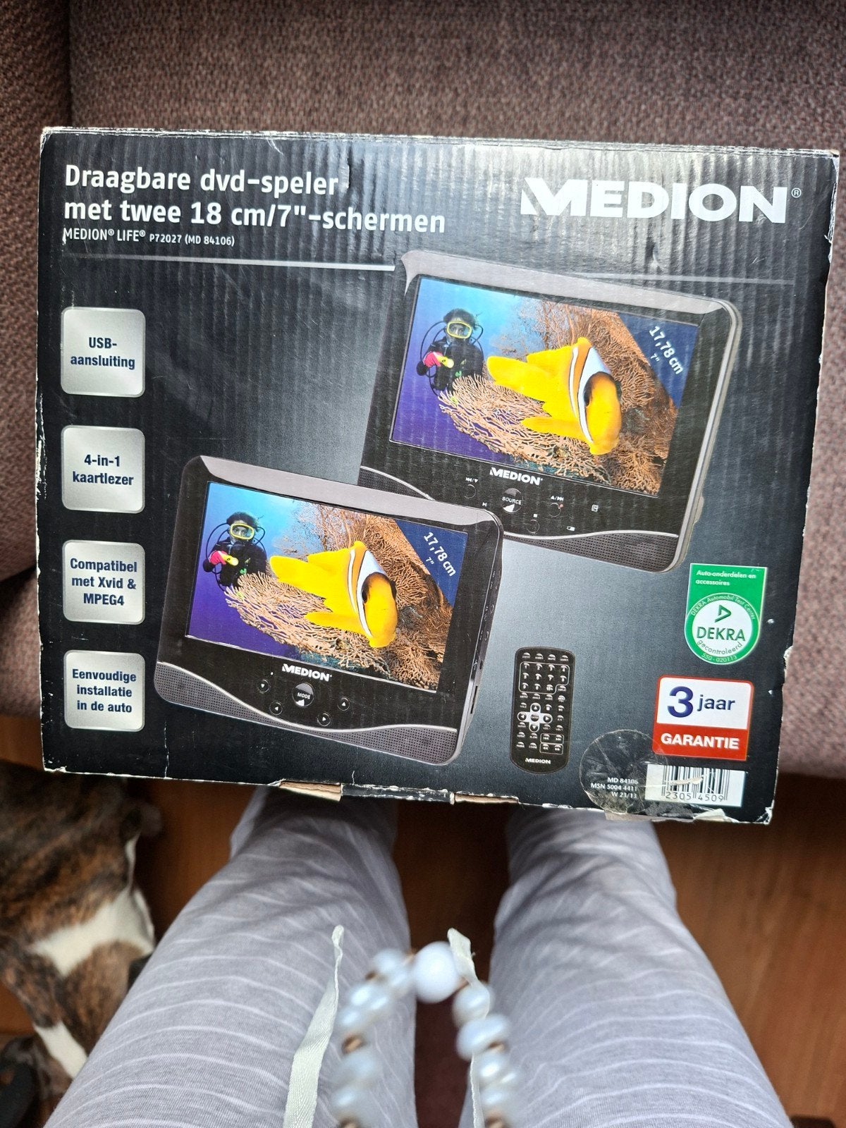 Draagbare dvd spelers voor auto, Audio, Tv en Foto, Dvd-spelers, Ophalen, Overige merken