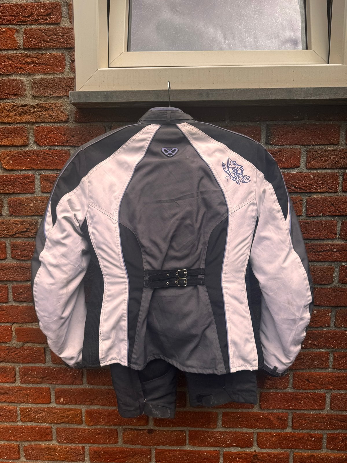 Ixon Vega dames motorjas - Maat 8/M, Motoren, Kleding | Motorkleding, Ophalen, Tweedehands, Dames, Combipak