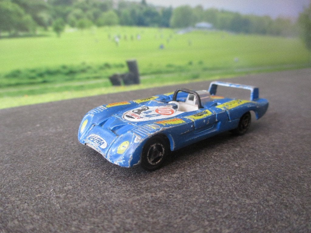 1:60 Matra 670 - Majorette 239 blauw, Hobby en Vrije tijd, Ophalen of Verzenden, Gebruikt, Auto