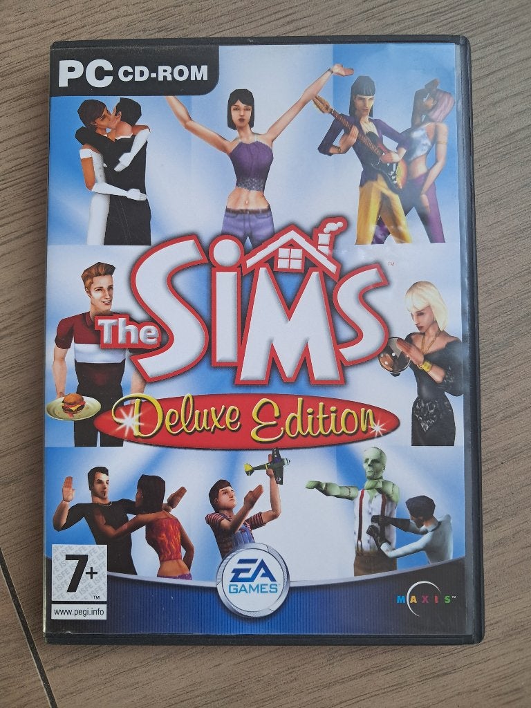 O19 PC game The Sims deluxe edition, Spelcomputers en Games, 1 speler, Ophalen of Verzenden, Zo goed als nieuw, Vanaf 7 jaar
