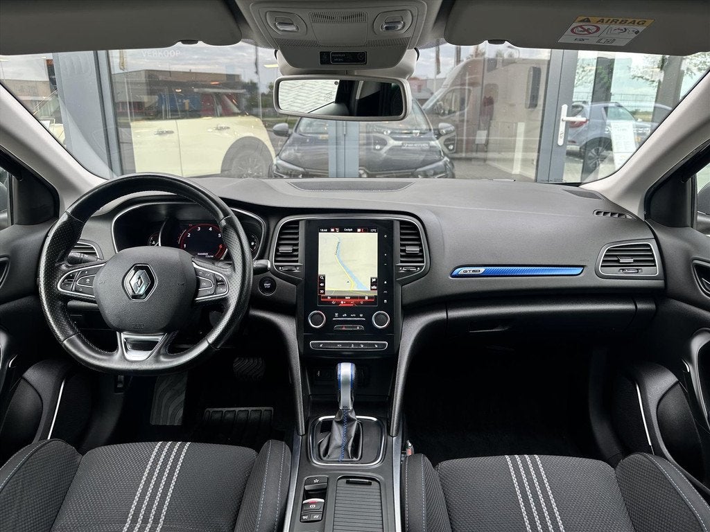 Renault Mégane Estate 1.3 TCe 160pk EDC GPF GT-Line | Cam., Auto's, 15 km/l, Gebruikt, 4 cilinders, Zwart