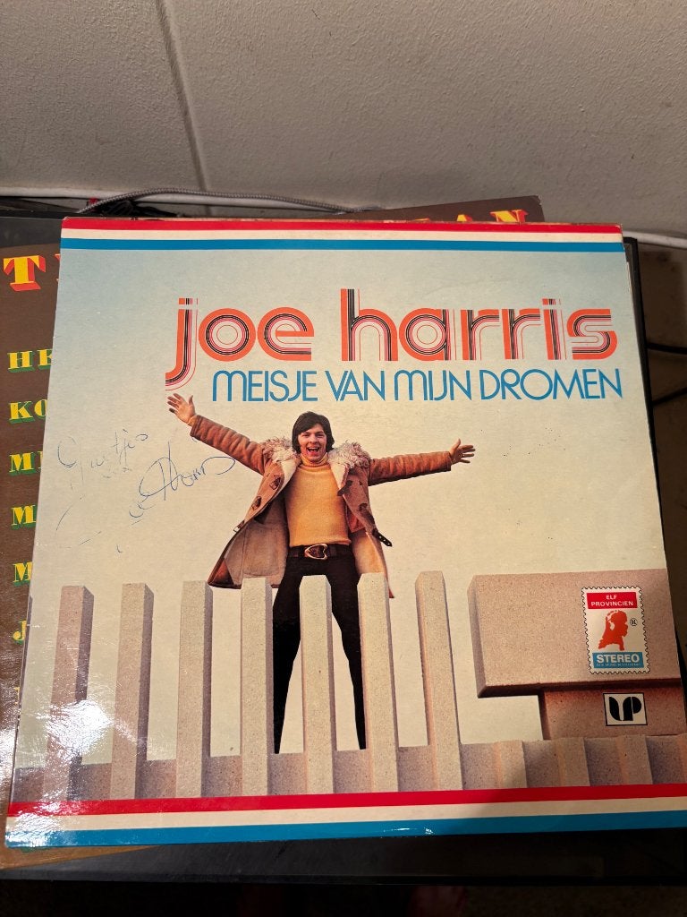 Lp Joe Harris  - Meisje van mijn dromen, Gebruikt, Verzenden, Gesigneerd, Levenslied of Smartlap