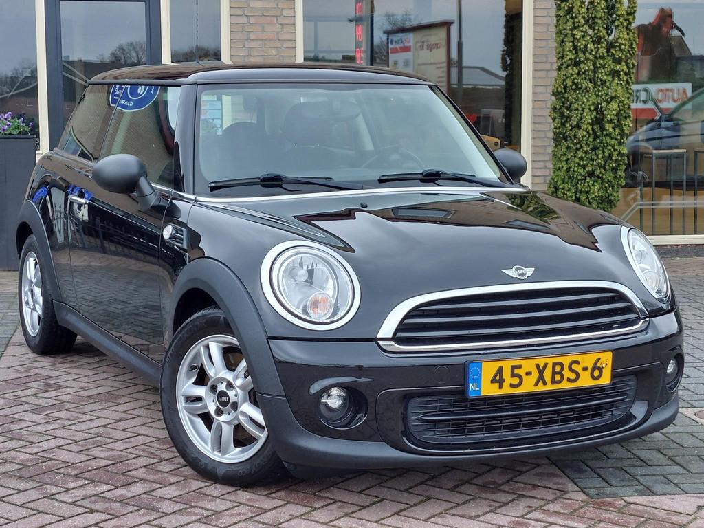 Mini One 1.6 One Business Line | Navi | Cruise | Garantie |, Auto's, Voorwielaandrijving, Euro 5, Stof, Zwart