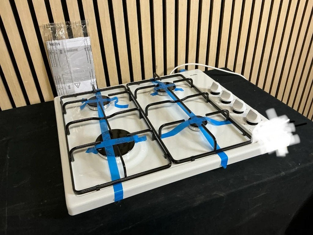 Etna kookplaat ETNA KGV158 kleur wit nieuw!, Huis en Inrichting, Keuken | Keukenelementen, Nieuw, Minder dan 100 cm, 50 tot 100 cm
