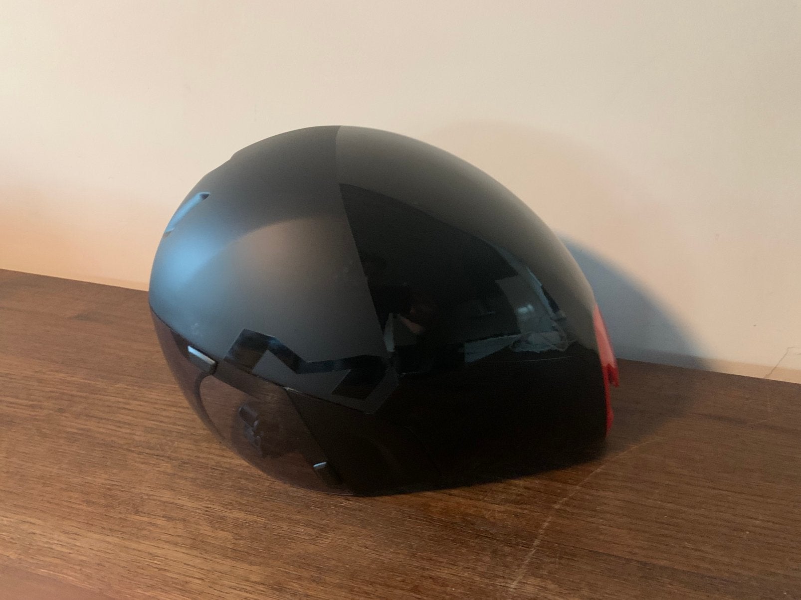 MET Codatronca Aero Helm Zwart met Vizier, Ophalen, Zo goed als nieuw