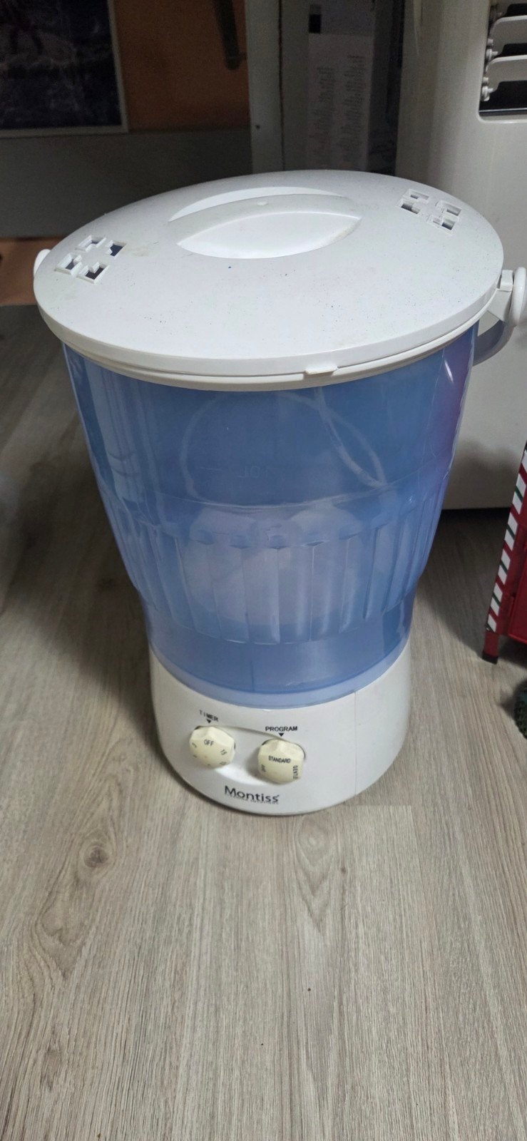 Compacte Montiss Mini Wasmachine -Ideaal voor kleine ruimtes, Minder dan 85 cm, Minder dan 4 kg, Bovenlader, Ophalen of Verzenden