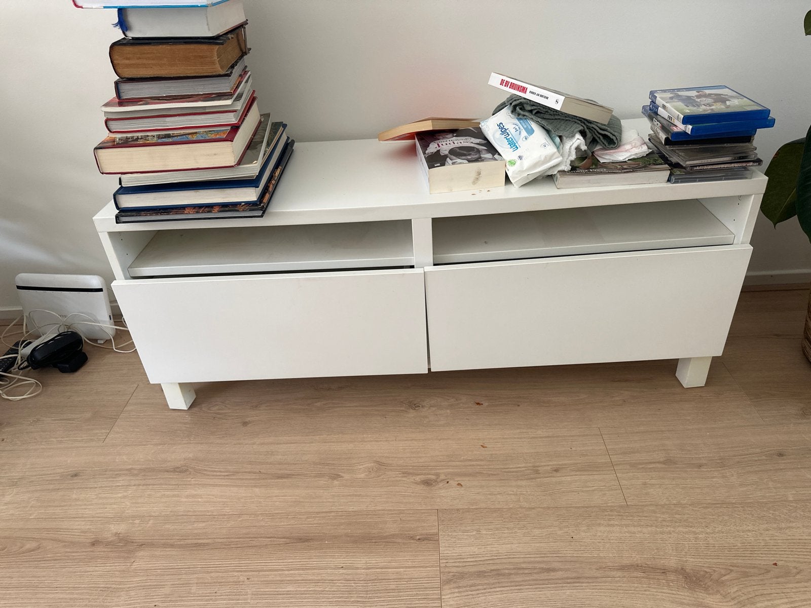 GRATIS: tv-kast, Ophalen, Gebruikt, 100 tot 150 cm, Minder dan 100 cm