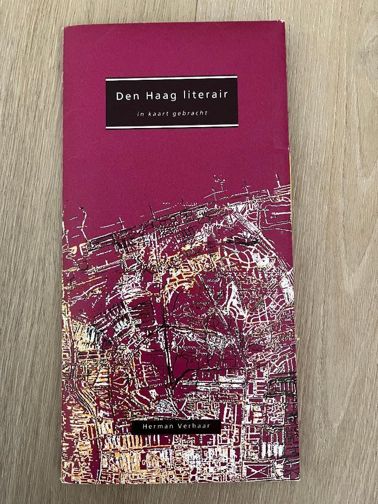 Den Haag literair in kaart gebracht, Boeken, Ophalen of Verzenden, 1800 tot 2000, Nederland, Landkaart