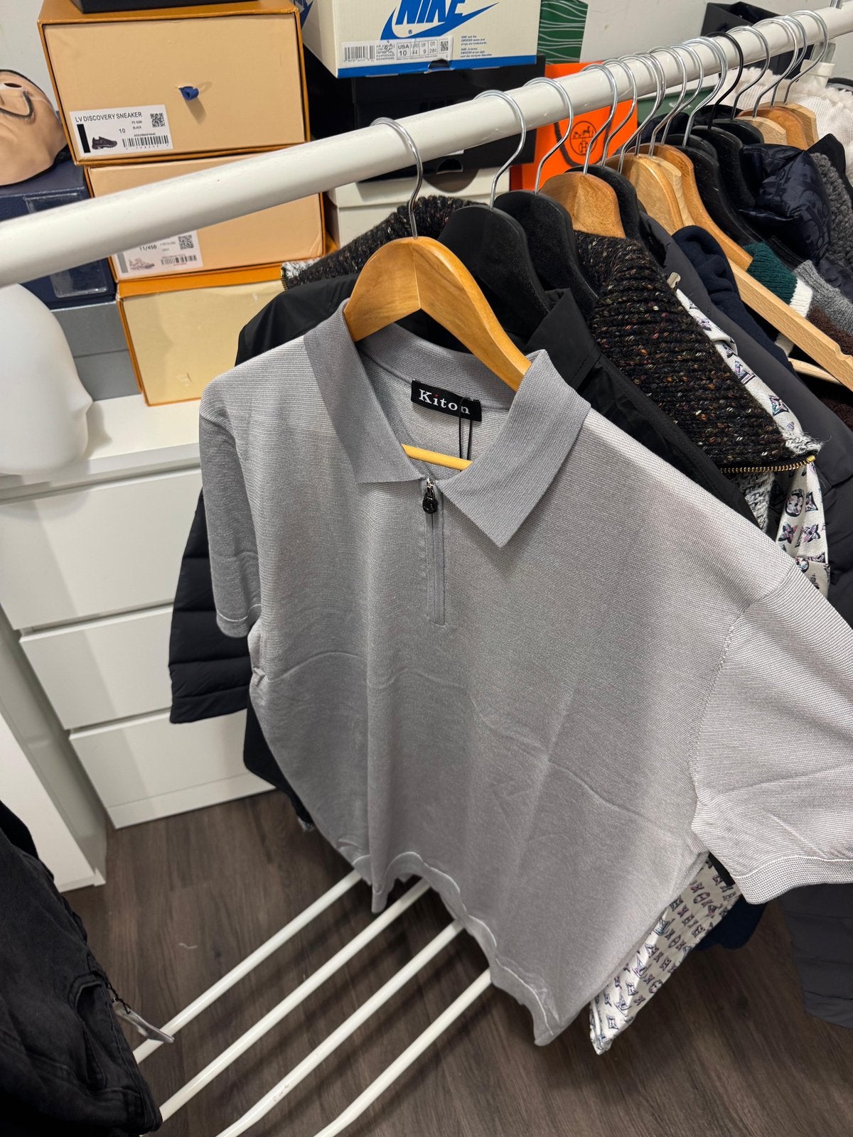 Kiton Polo grijs, Ophalen of Verzenden, Nieuw, Grijs