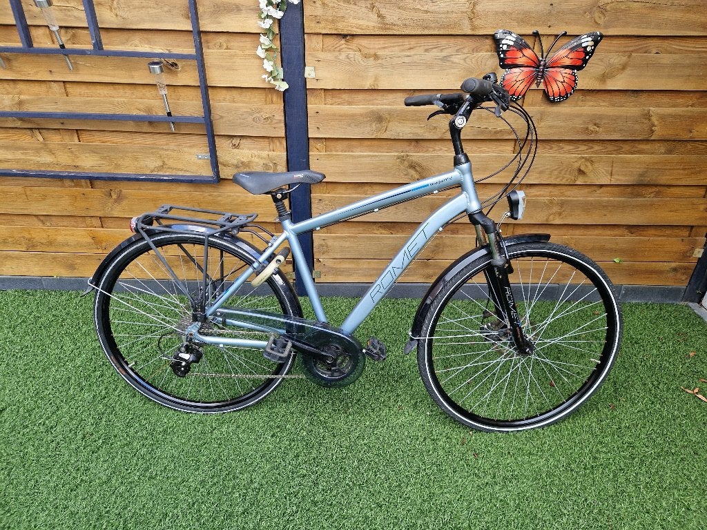 Herenfiets Romet, Gebruikt, Versnellingen, Minder dan 49 cm, Schijfrem