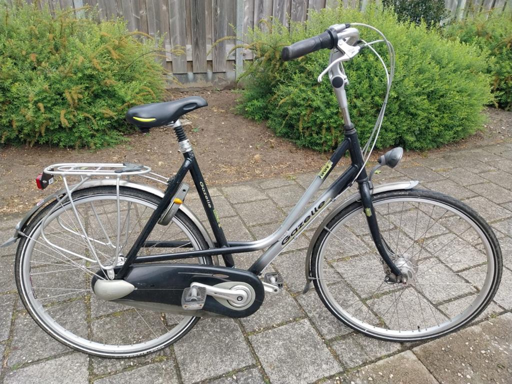 Mooie goede damesfiets, Fietsen en Brommers, Fietsen | Dames | Damesfietsen, Ophalen, Gebruikt, Versnellingen, 56 cm of meer
