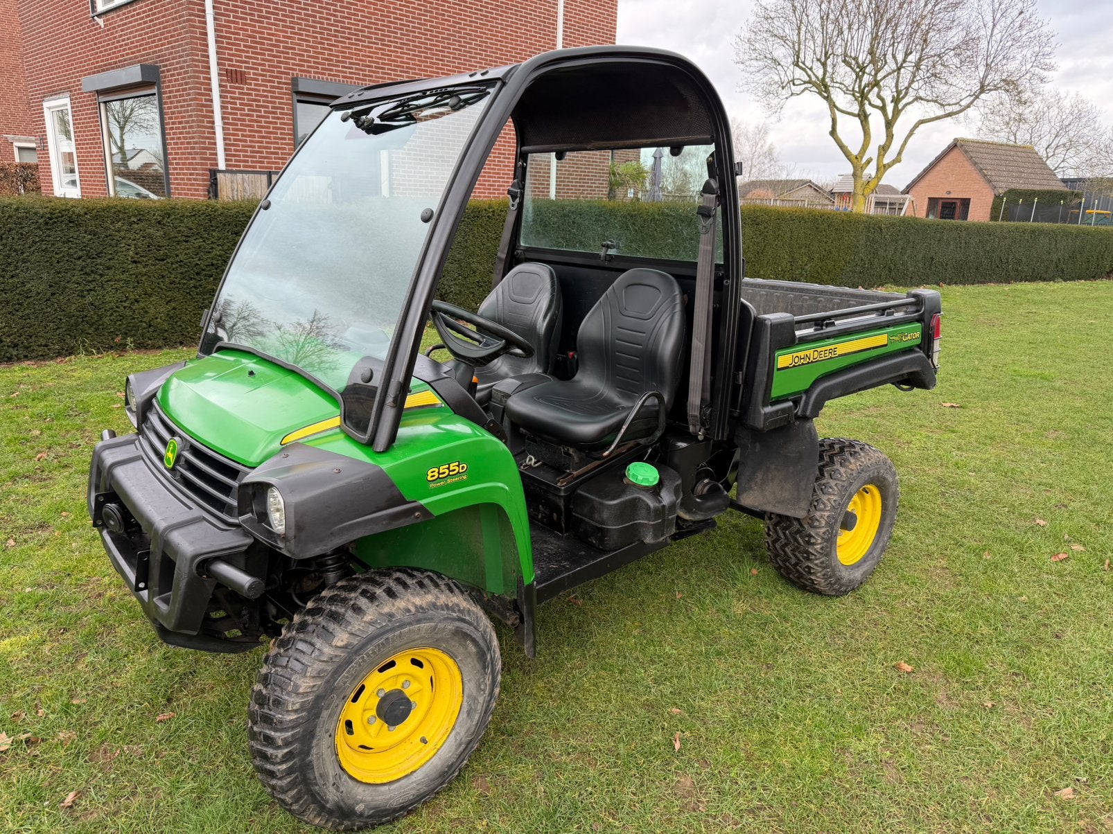 John deere gator XUV 855D, Ophalen, Voertuig of Aanhanger