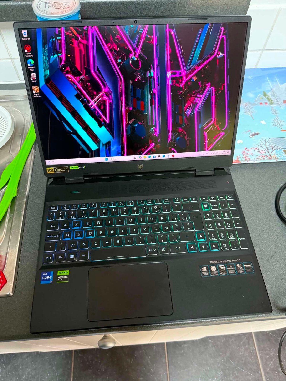 High end gaming en werk laptop predator i9 13900, Ophalen