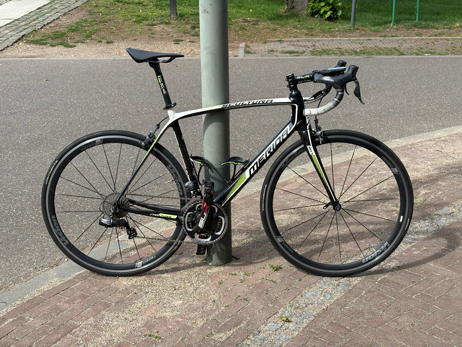 Merida Scultura 907-E Carbon Racefiets Ultegra Di2 M-L, 28 inch, Gebruikt, Carbon, Meer dan 20 versnellingen