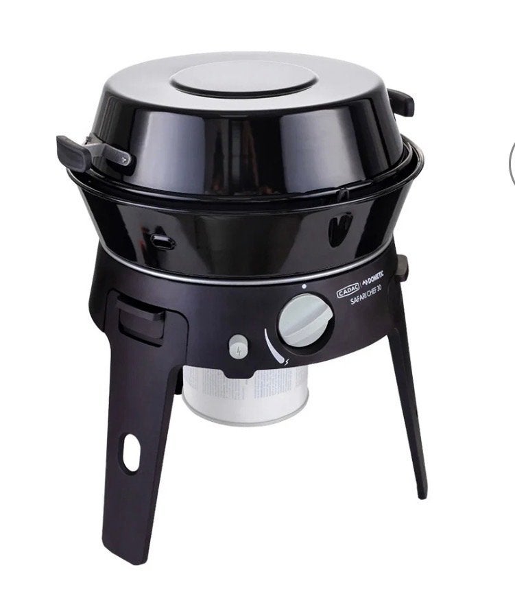 Cadac Safari Chef 30 HP deluxe - veelzijdige gasbarbecue, Ophalen, Zo goed als nieuw