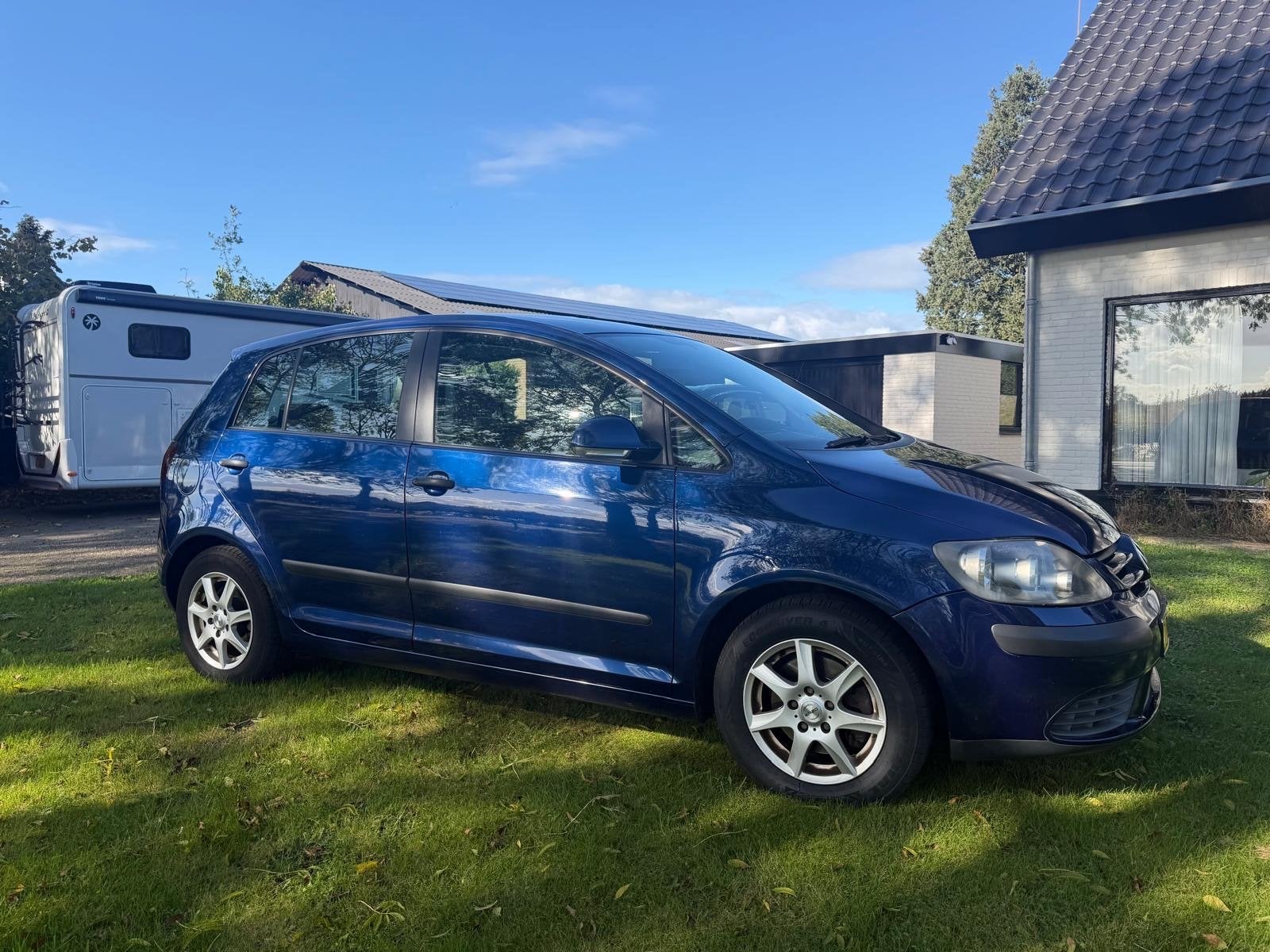 Volkswagen Golf Plus 1.6 FSI 85KW 2005 Blauw, 4 cilinders, Blauw, 1200 kg, 115 pk