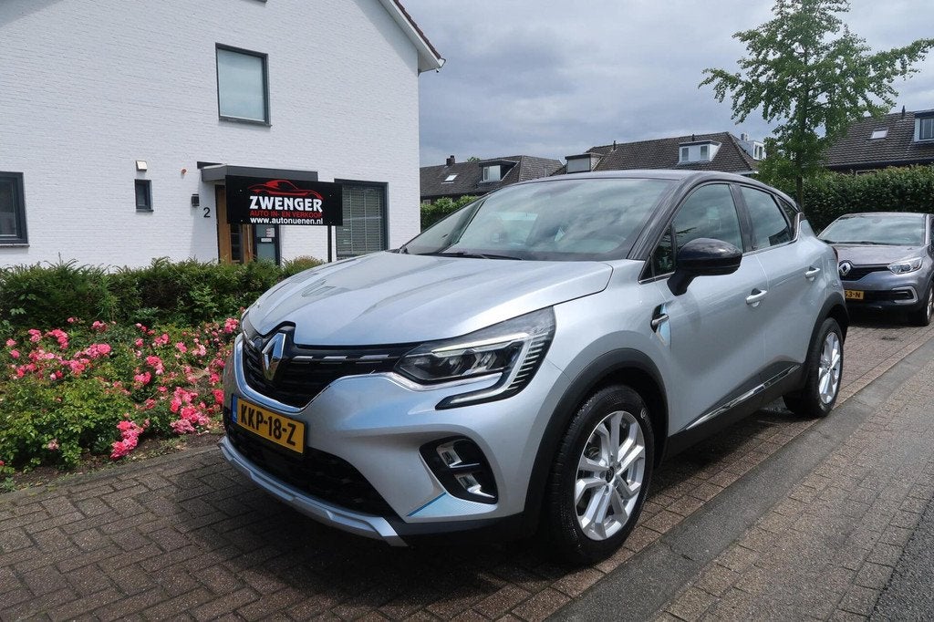 Renault Captur 1.6 E-Tech Plug-in Hybrid BOSE|TREKHAAK|CAMER, Auto's, Renault, Gebruikt, 4 cilinders, Leder en Stof, Plug-in hybride