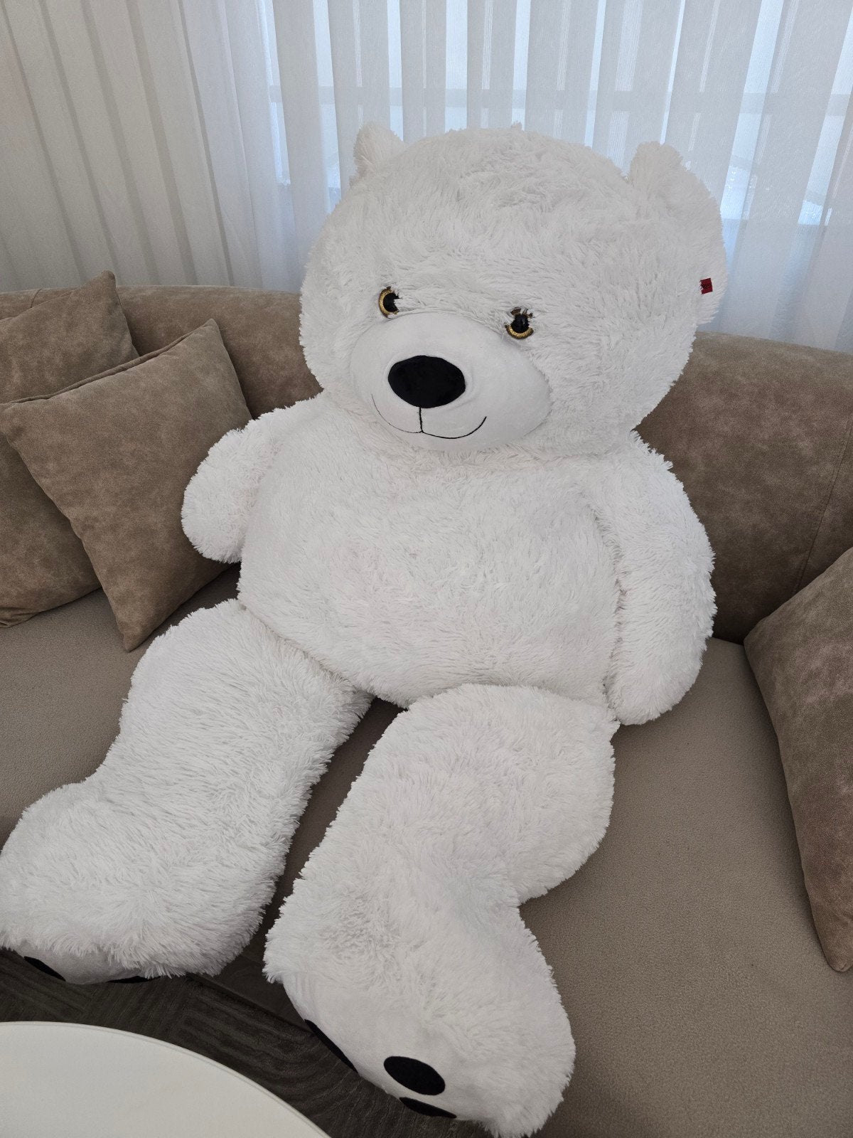 XL teddybeer 130 cm, Ophalen of Verzenden, Beer