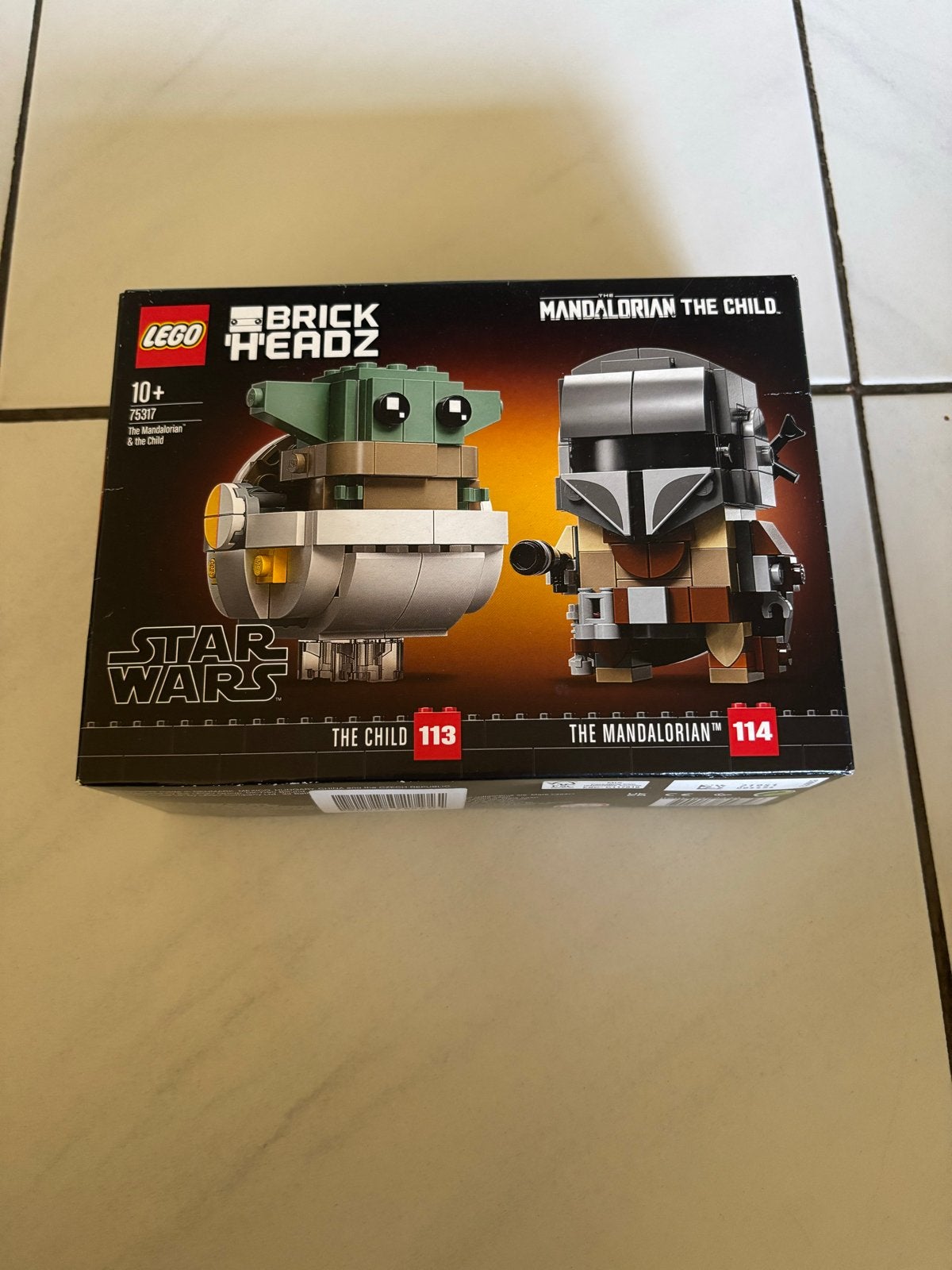 LEGO BrickHeadz Star Wars The Mandalorian & The Child, Ophalen of Verzenden, Nieuw, Overige merken
