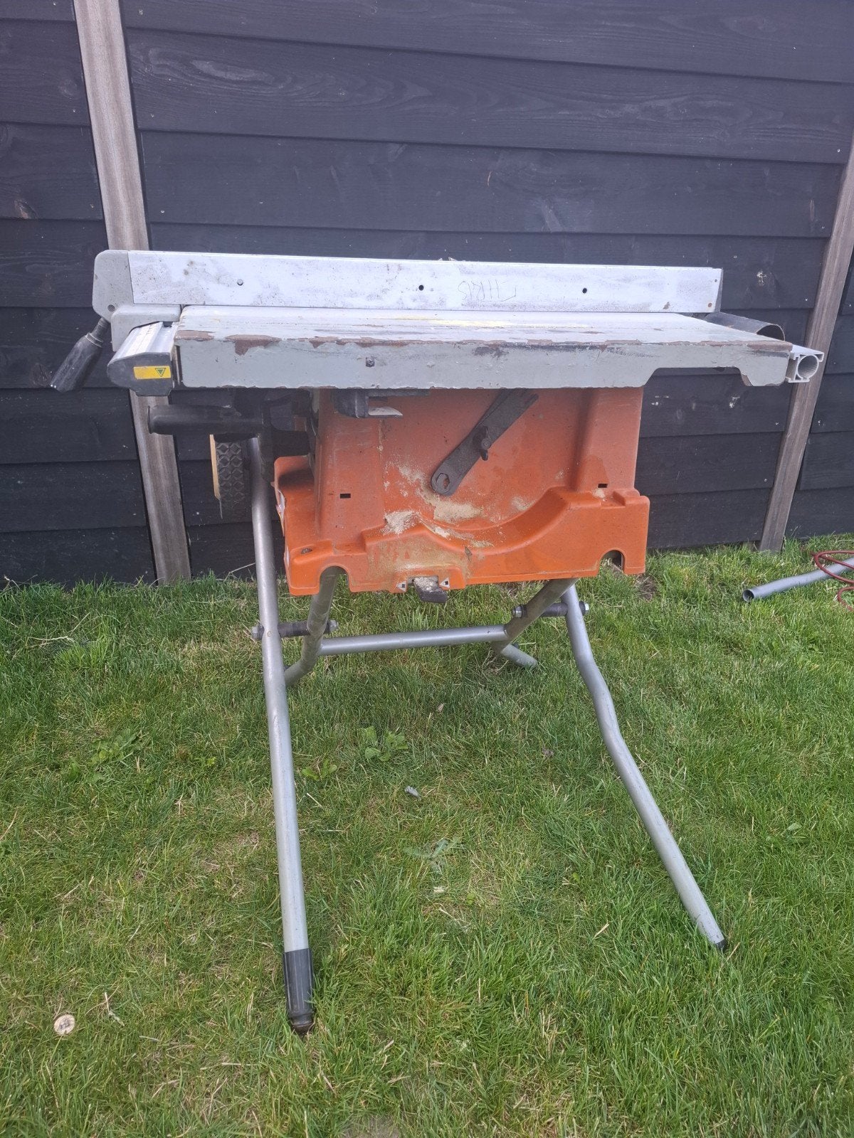 schulp zaagtafel, Ophalen, Gebruikt, Cirkelzaag, AEG