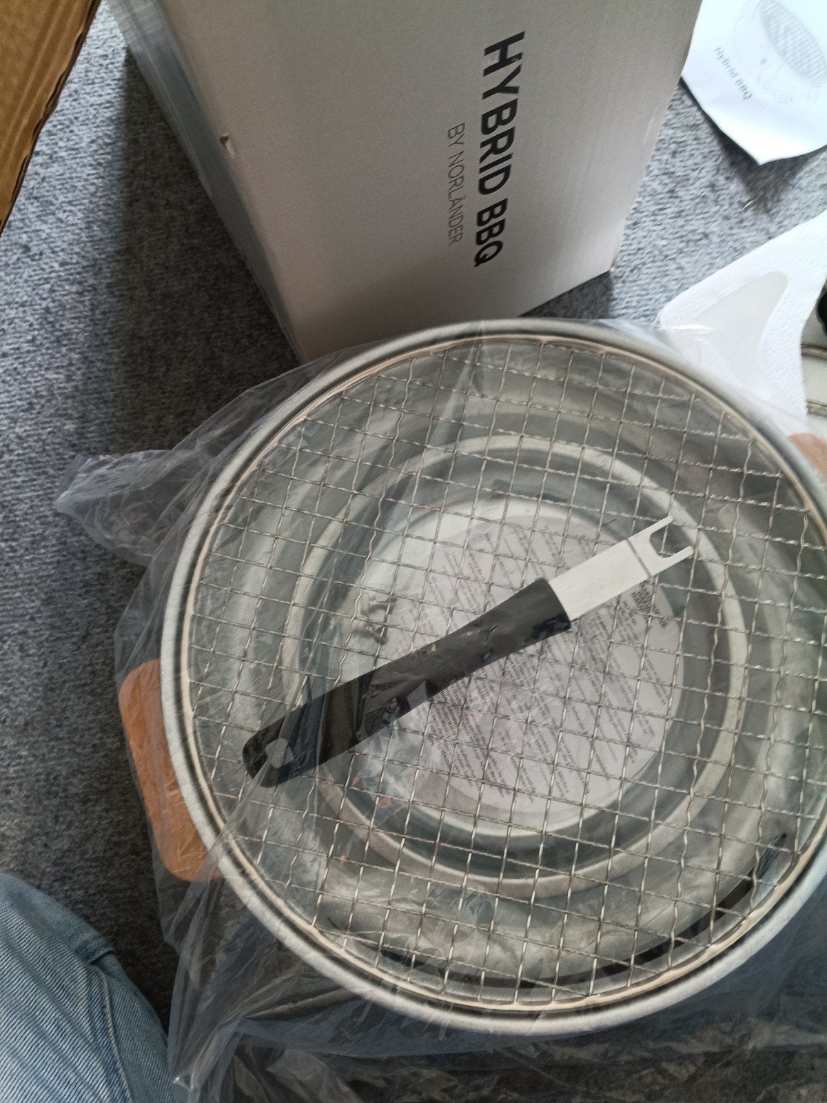 Nieuwe Norlander Hybrid BBQ - Ongebruikt en compleet