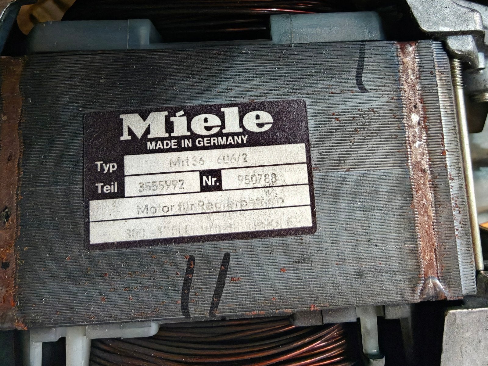 Miele wasmachine motor, Ophalen of Verzenden
