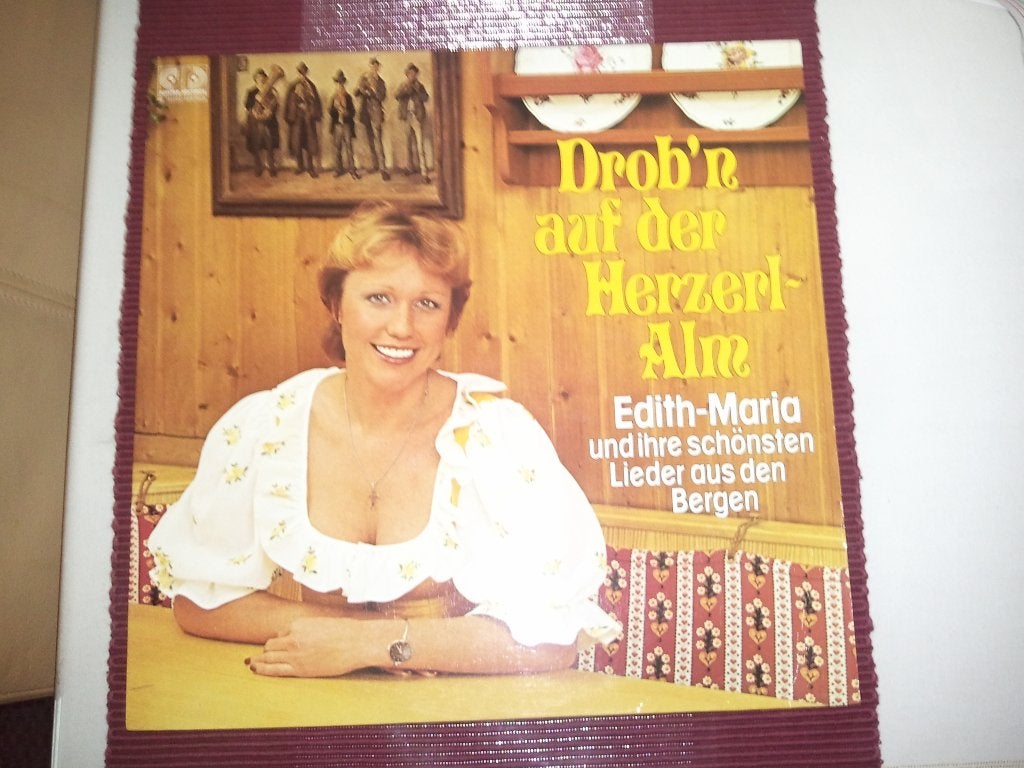 EDITH-MARIA und Ihre schönsten Lieder aus den Bergen, Ophalen of Verzenden, Zo goed als nieuw, 12 inch, LP