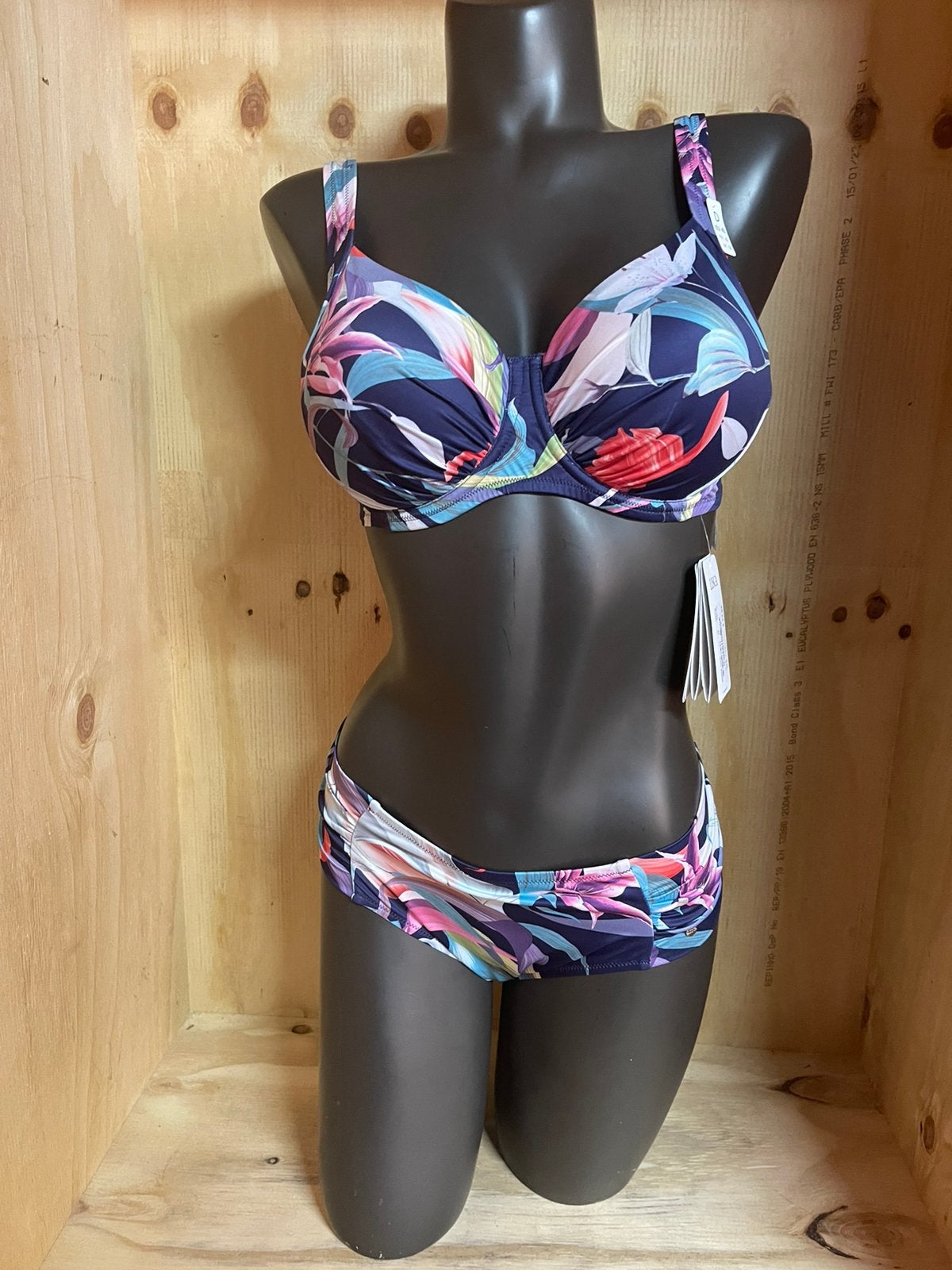 Lisca bikini maat 40d en 40e model nice, Verzenden, Nieuw, Blauw, Bikini