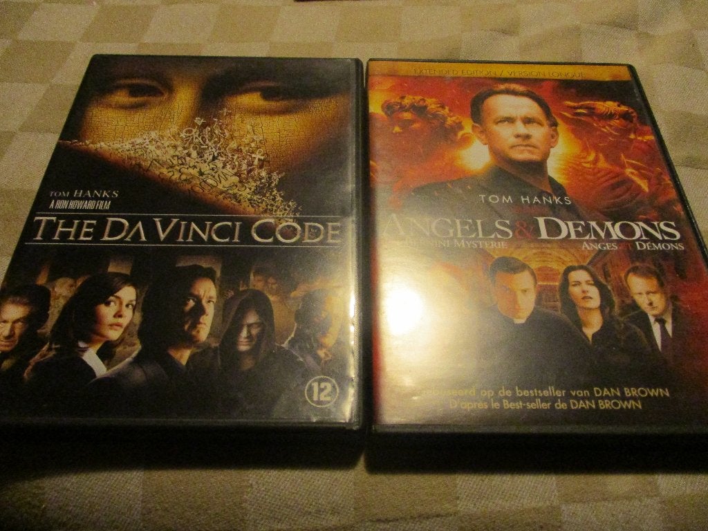 dvd avontuur films Da Vinci Code en Angels & Demons, Vanaf 12 jaar, Ophalen of Verzenden, Nieuw in verpakking