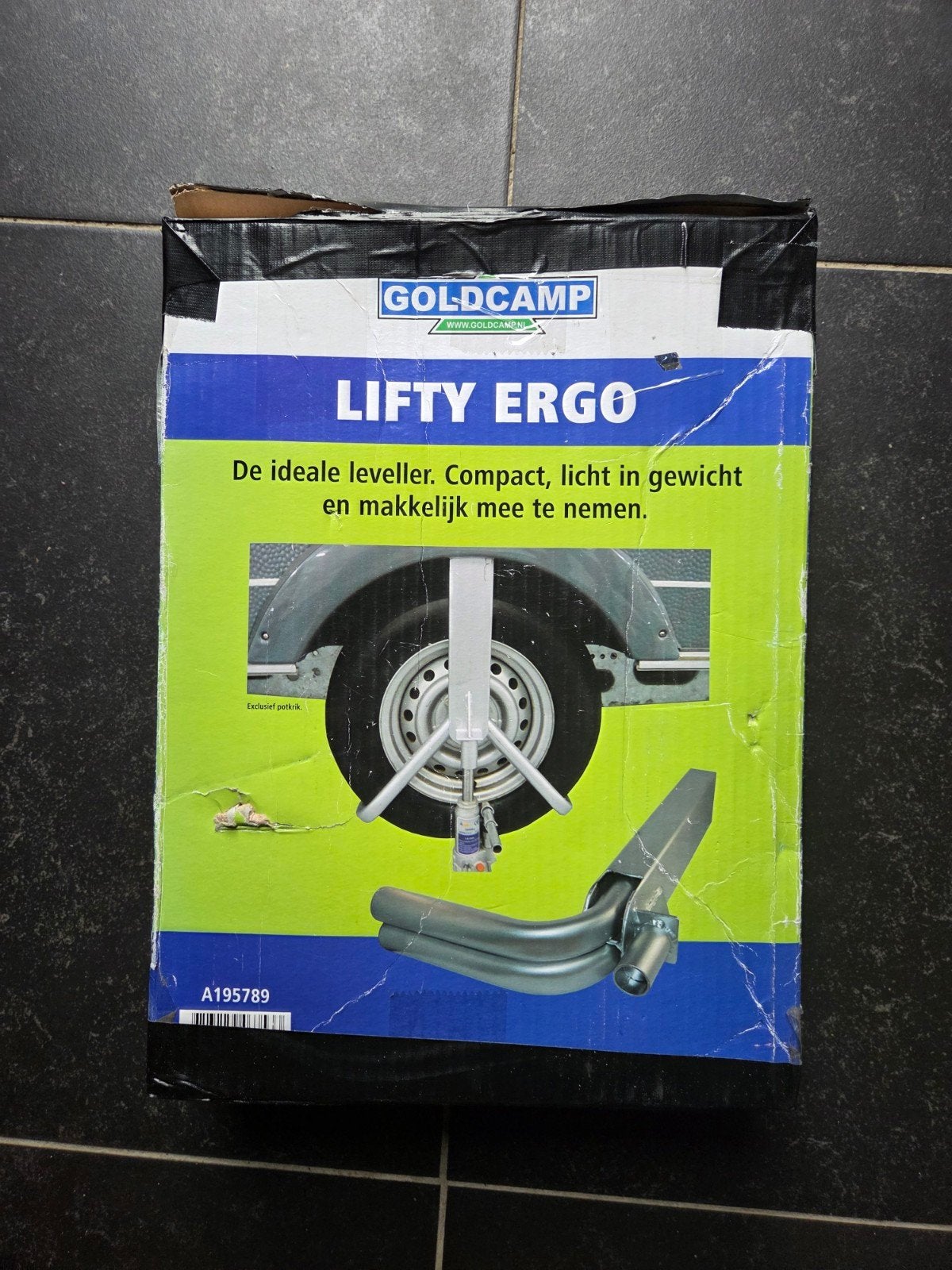 Goldcamp Lifty Ergo Caravan Leveller, Verzenden, Gebruikt