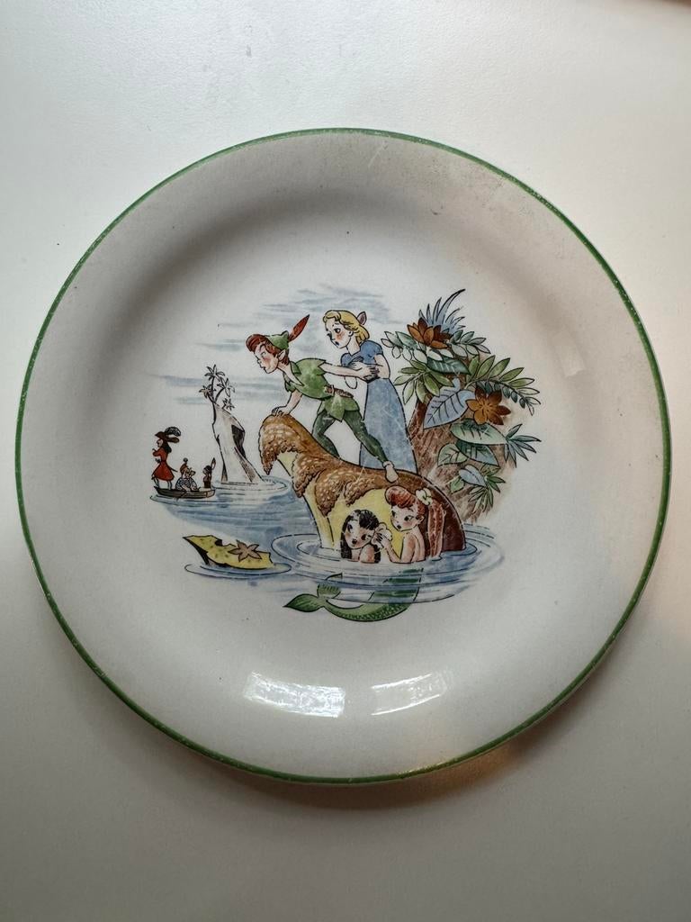 Retro Peter Pan bordje Rörstrand, Antiek en Kunst, Ophalen of Verzenden