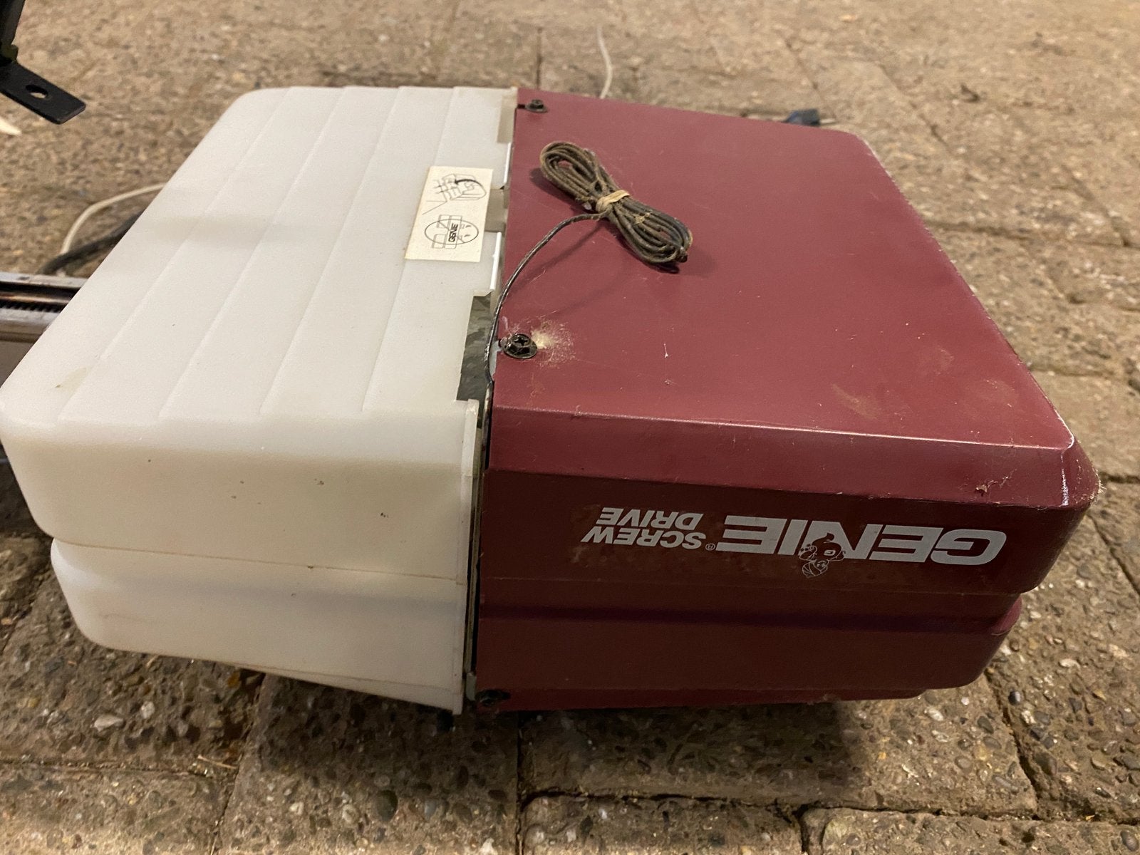 Garagedeur motor, Doe-het-zelf en Verbouw, Ophalen, Gebruikt, Metaal, Garagedeur