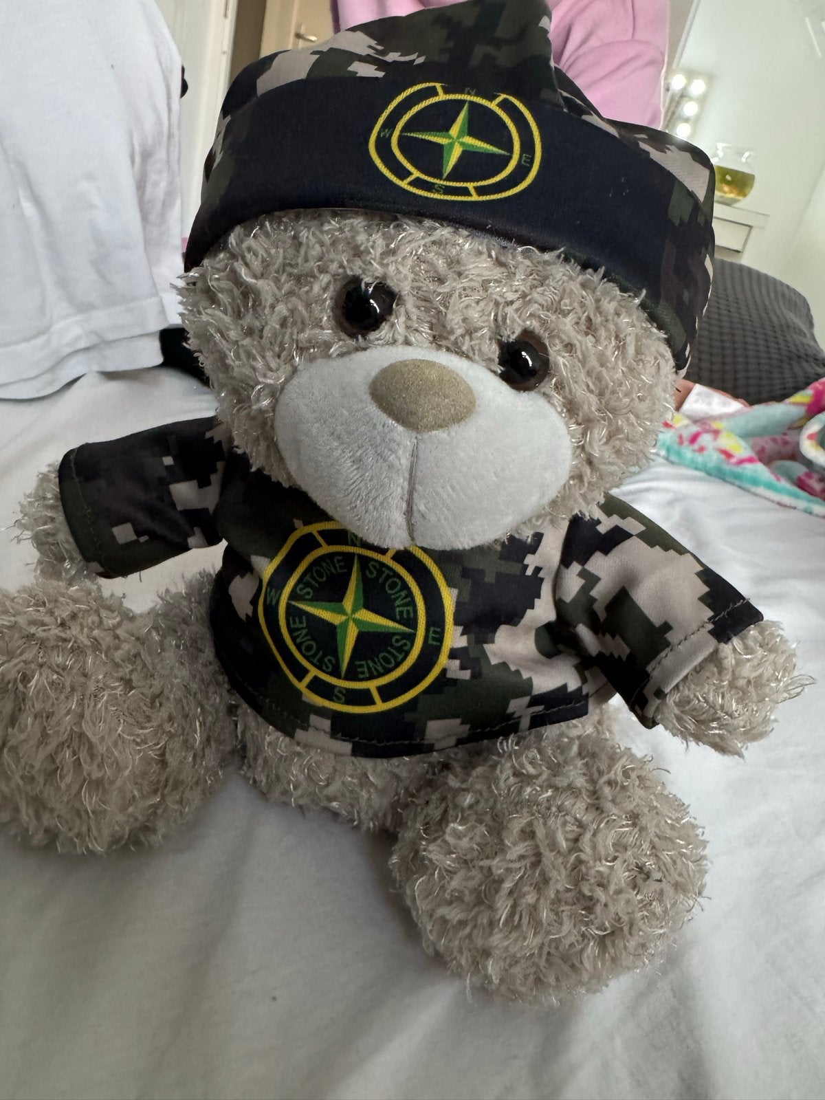 Leuke knuffels: beer, Stone Island beer en Squishmallows, Ophalen, Gebruikt, Overige karakters, Beer