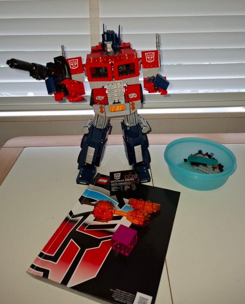 LEGO 10302 Optimus Prime - Transformers, Ophalen, Lego, Compleet, Zo goed als nieuw