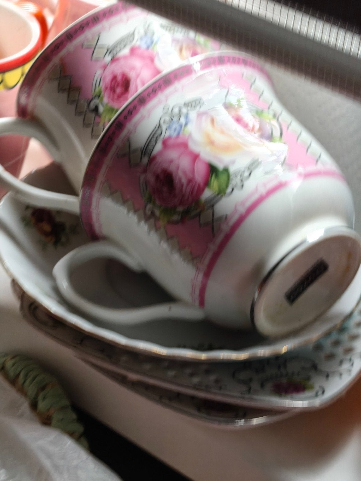 Gratis Gebruikt  bord beker kopjes keuken  spullen en, Ophalen, Gebruikt, Glas, Bord(en)