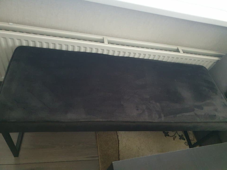 bankje  antraciet, Ophalen, Tweepersoons, Minder dan 150 cm
