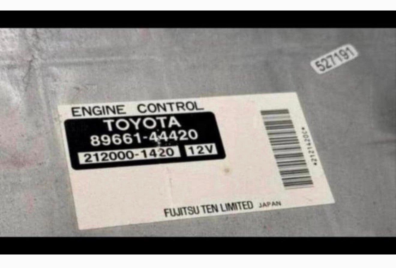 Toyota Avensis Verso ECU + Codes 8966144420 2120001420 oem, Ophalen of Verzenden, P, P, P