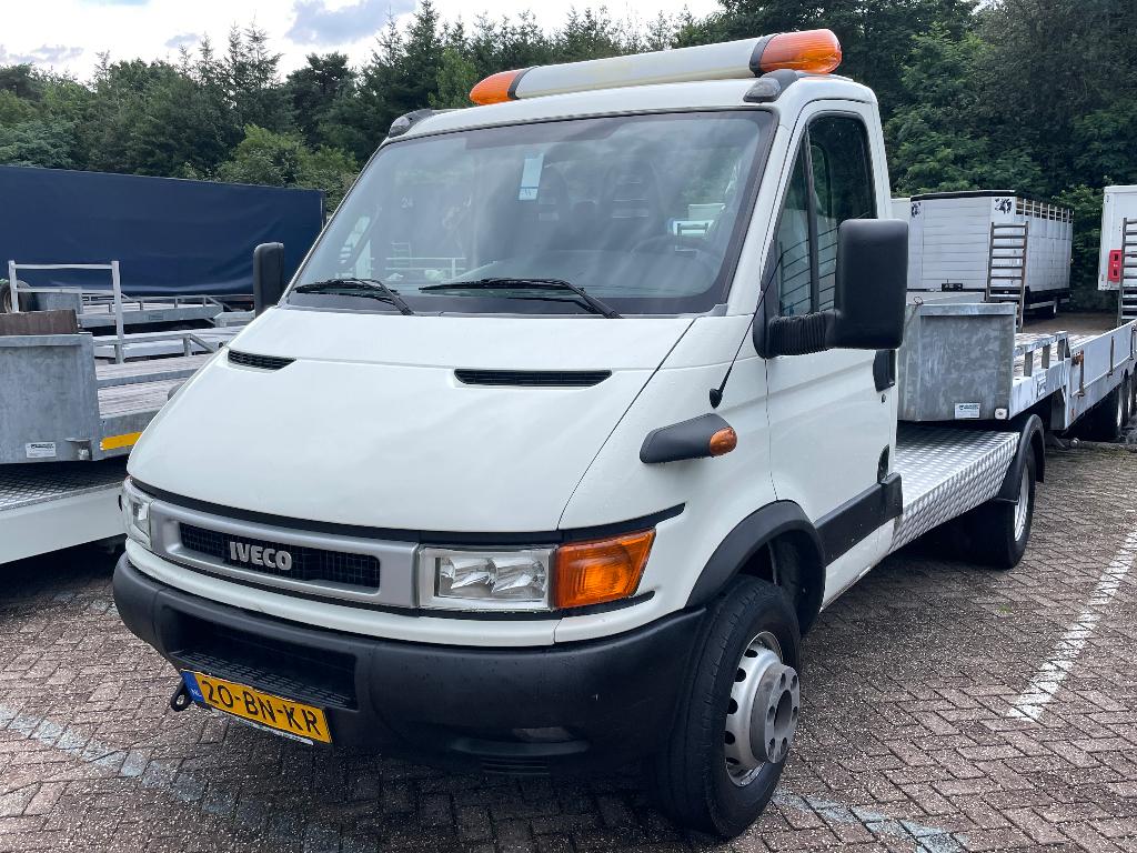 Iveco 65C15 BE trekker 12 ton trekgewicht apk goedgekeurd, 145 pk, Iveco, Wit, Origineel Nederlands