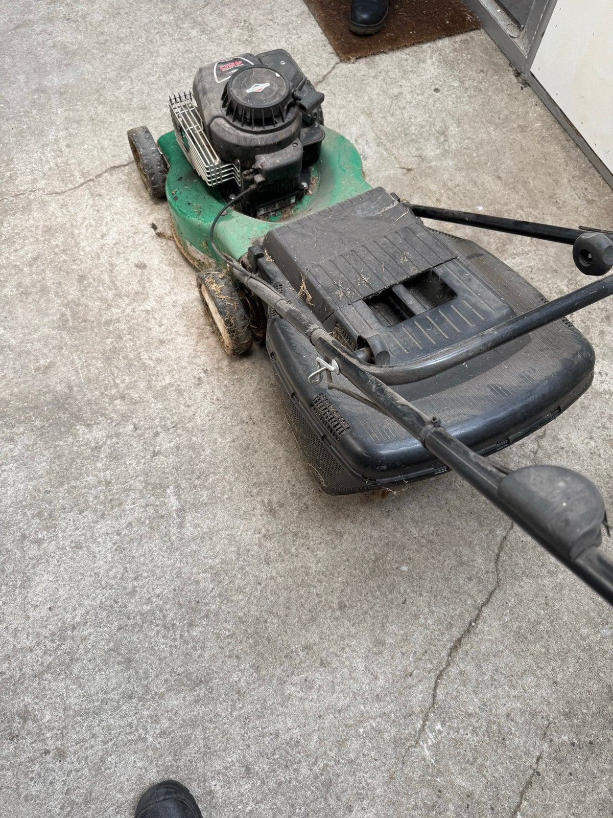 Grasmaaier CMI - Moet nagekeken worden, Tuin en Terras, Cirkelmaaier, Gebruikt, Ophalen of Verzenden, Opvangbak