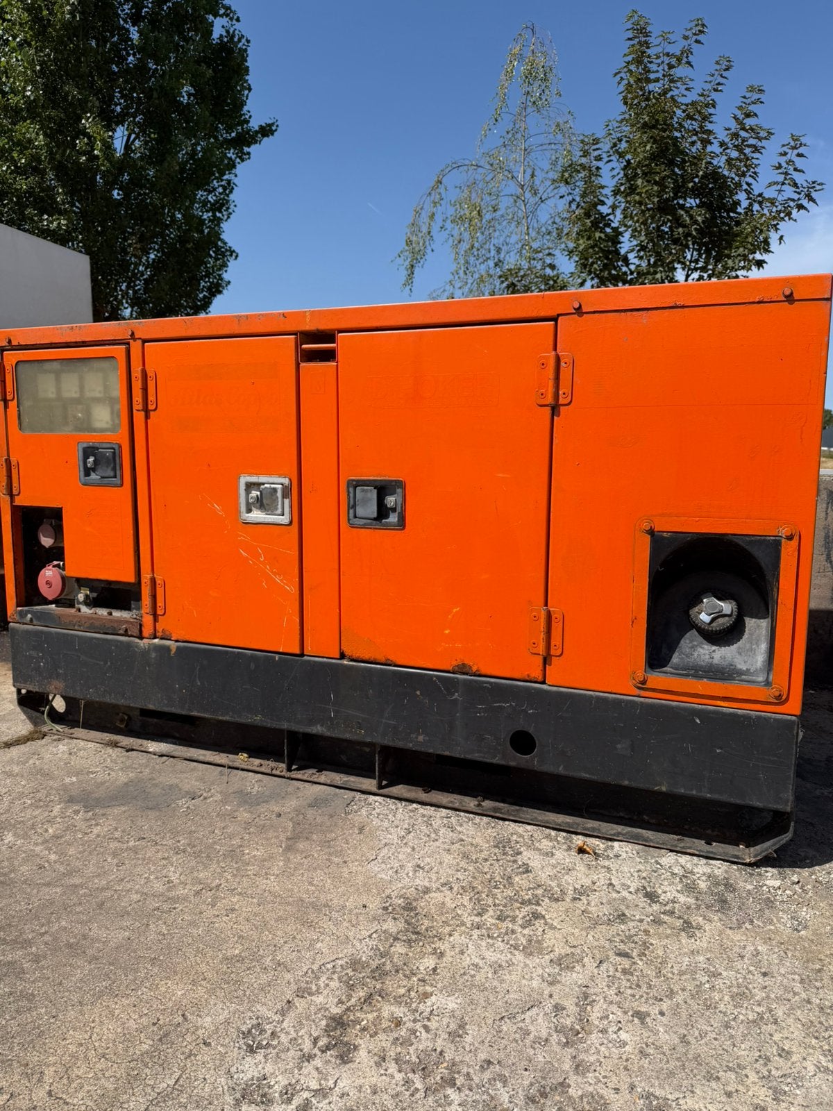 Atlas copco qas 38 aggregaat, Ophalen, Gebruikt, Dieselolie, Geluidgedempt