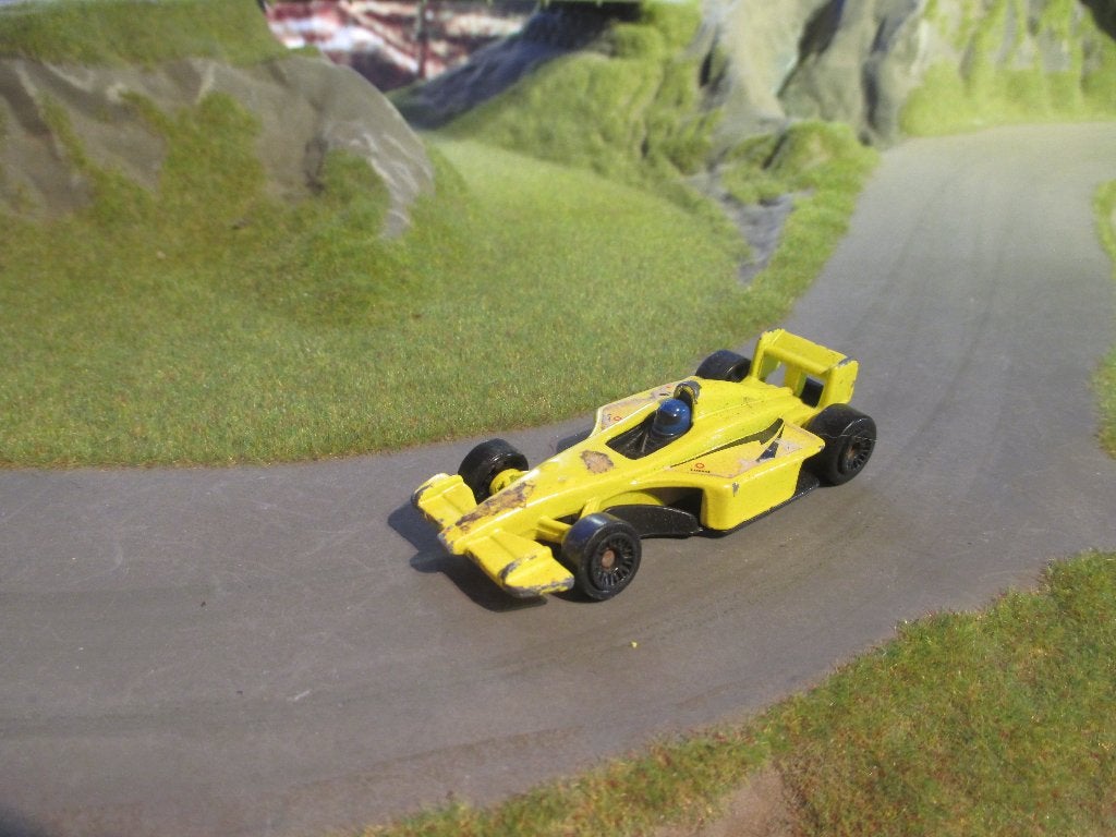 Jordan Honda F1 - Mattel Hotwheels Formule 1, Ophalen of Verzenden, Gebruikt, Auto