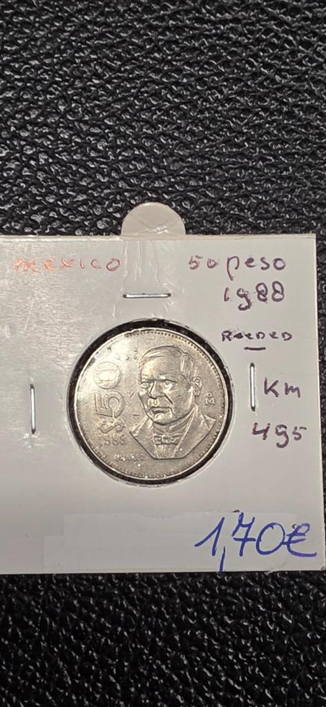 Mexico 50 pesos 1988, Ophalen of Verzenden, Midden-Amerika