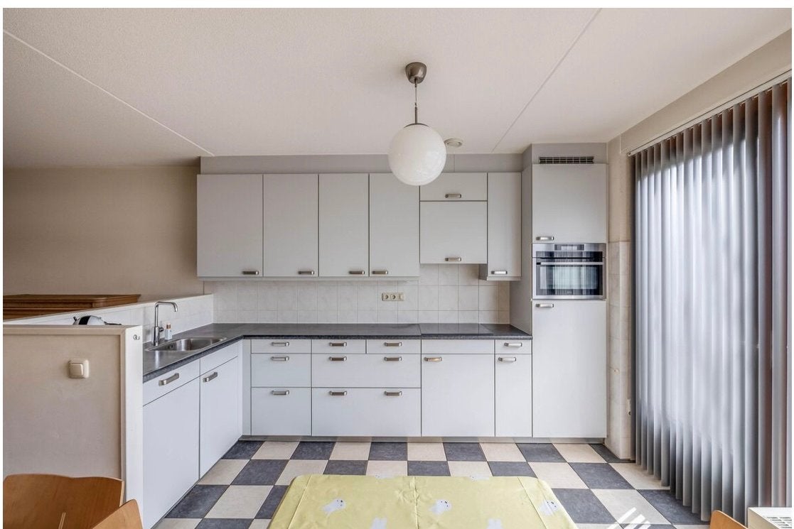 Kitchen without appliances, Ophalen, Gebruikt, Wit, Hoekkeuken
