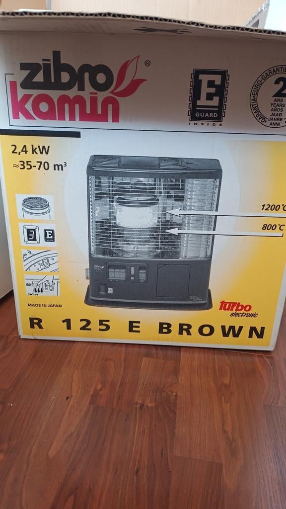 Zibro R 125 (nieuw in doos), Ophalen, Overige brandstoffen, Petroleumkachel, Zo goed als nieuw
